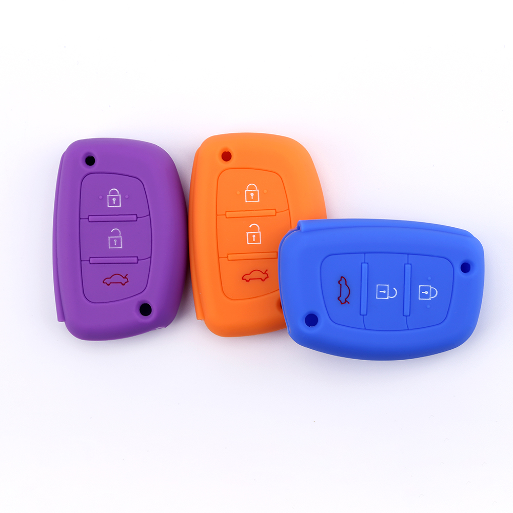 silicone Hyundai car key case