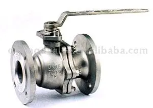 2pcs Flanged Ball Valve