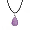 Teardrop Stone Pendants Natural Drop Charms Water-Drop Stone women Necklace for DIY Jewelry Making