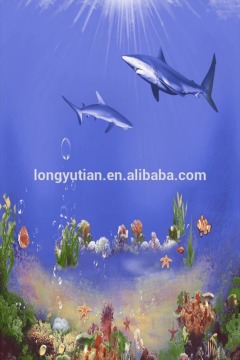 2016 new design 3D sea crystal series tiles