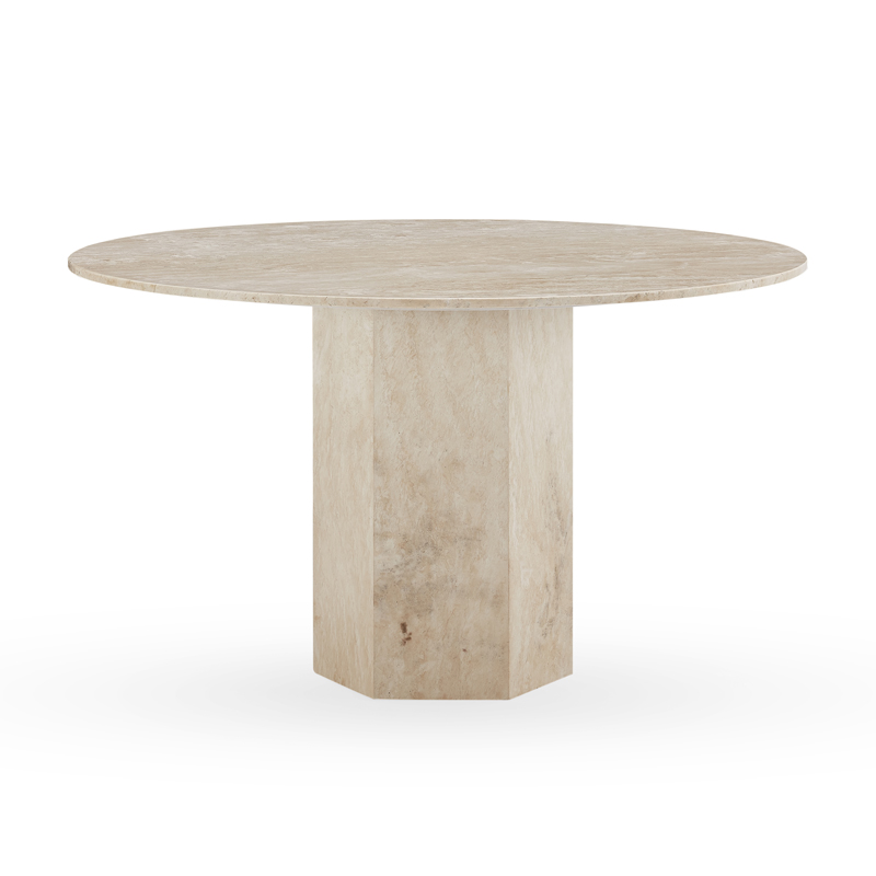 Simplistic Unique Design Natural Round Dining Tables