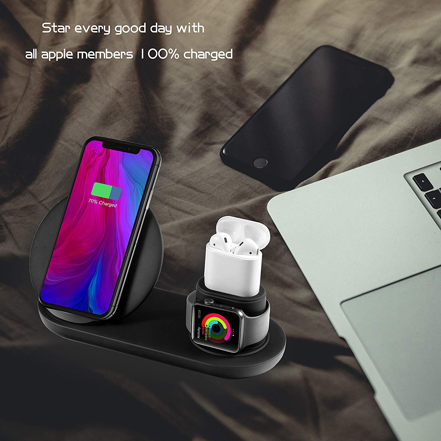 KABELLOSES LADEGERÄT WIRELESS CHARGER
