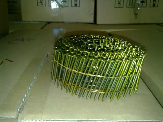 Twisted Shank Coil Wire Nails