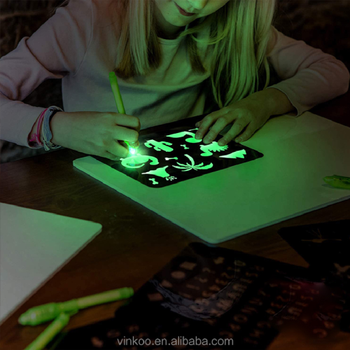 Suron Glowing Graffiti Fluorescent Board 3D tegnebræt