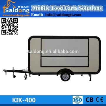 newly Popular New Type Coffee Trailer ice cream vending trailer(CE approval)