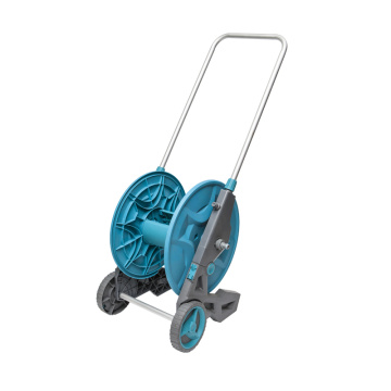 retractable 2 wheel water hose reel cart garden supplies pressure washer irrigation system rewind portable tacklife