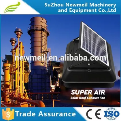 SuperAir-R/S 12w12inch indoor solar exhaust fan