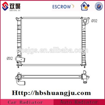 2014 New Auto Radiator PA66 GF30 per Mini Cooper