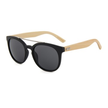 Bamboo Sunglasses Feminine Metal Bridge