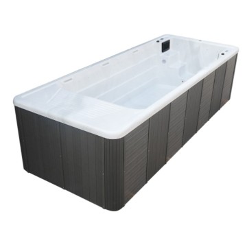 Piscine sans fin en massage en acrylique