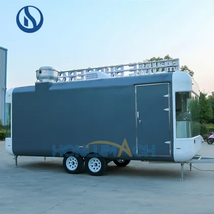 Mobile Fast Food Trailer: Street Food Truck Pizza Burger