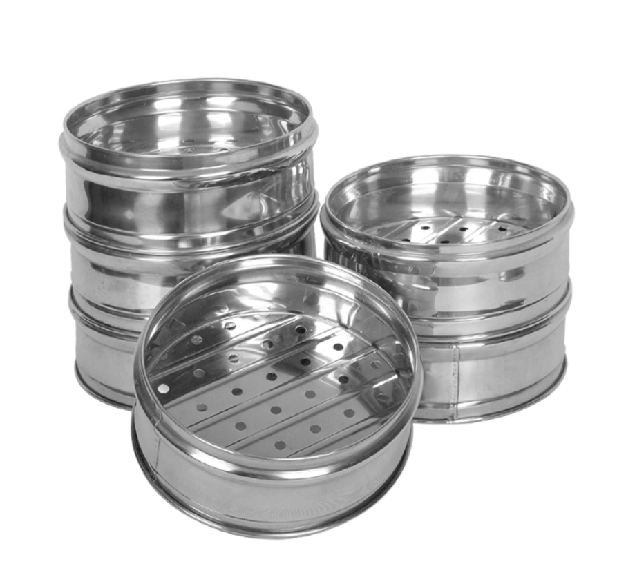 Commercial stainless steel steamer