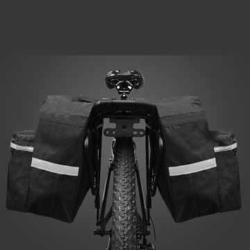 Waterproof Bicycle Saddle Bag - Multi-Functional Pannier for Cycling Transportation