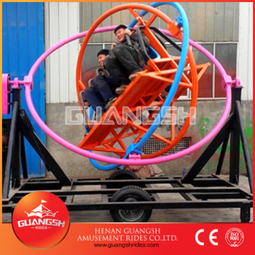 Supper fun! hot selling theme park amusement games human gyroscope rides for sale