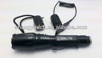 2015 Newest Riflescopes Tactical Flashlight For Gun With Mount And Rat Tail Switch