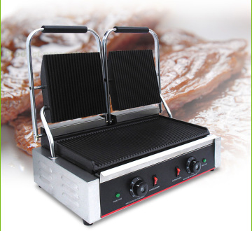 Hot Sale Commercial Electric Contact Grill/ Sandwich Press Panini Grill