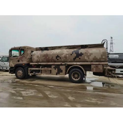 Camouflage version dongfeng 12 cubic tank truck