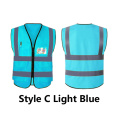 Wholesale Custom Logo Worker Reflective Safety Vest
