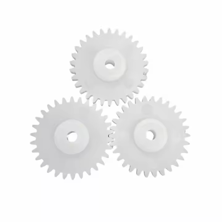 Small Plastic White Texture 20mm Gear3