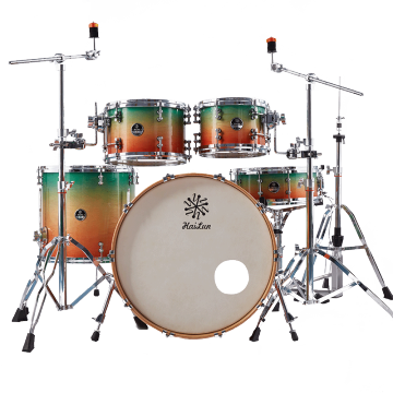 Hailun Professional Wooden Drum Maple Complete Set