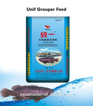 Unif Aquatic Fish Feed, Grouper High Protein Extruded Sinking Feed, 20kg, #9(20.0mm)