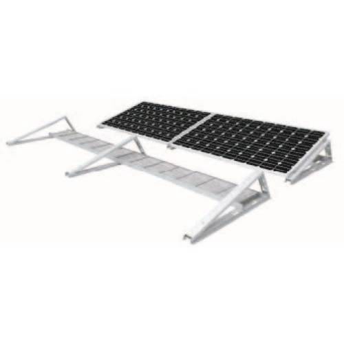 Ballast Solar Mounting Structure for Flat Roof