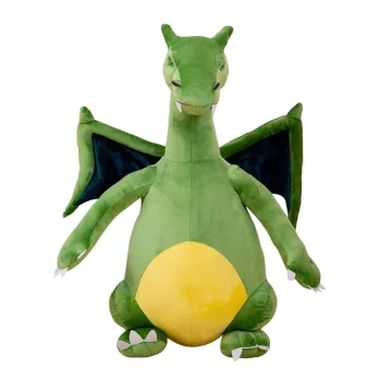 Custom stuffed animal toy red plush fire-breathing dragon