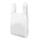 Green Earth Friendly Environment Soft Plastic T Shirt Matte Plastic Packaging Bag
