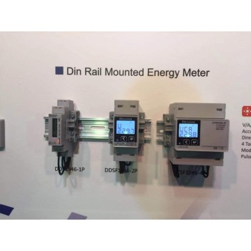 Compteur de din-rail multi-trois phases à haute précision kwh