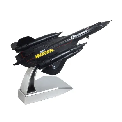 1:144 Scale Diecast SR-71 Blackbird Aircraft Model Toy for Collection