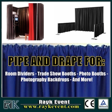 Wholesale Pipe and Drape System (adjustable upright, crossabar, base plate)