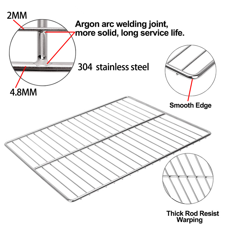 Stainless Steel Barbecue Wire Mesh Net Grill Grates