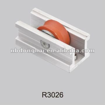 aluminum Zamak Nylon window pulley for OEM