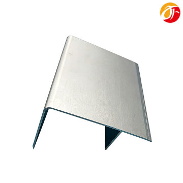 פרופיל אלומיניום בצורת F לחיבור לוח בניין