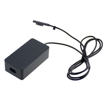 USB-A ile Microsoft Dizüstü AC adaptör 15V 2.58A