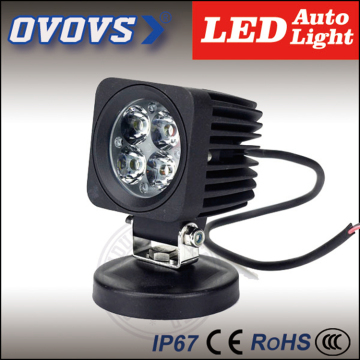 ovovs IP68 Waterproof Spot Beam 12v 12W led mechanical construction working light for tractor