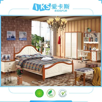 direct price pine wood fashion bed furniture 6102