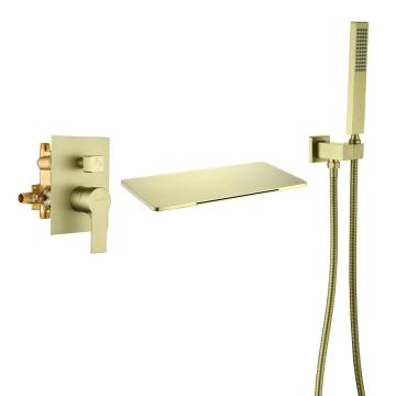 Shakanda New Design Brass Brass Bathtub Torneira