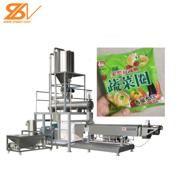 Twin Screw Extruder Machine for Puff Production