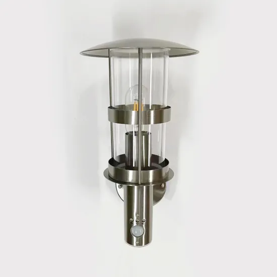 Waterproof Motion Sensor Night Light: Silver IP44 SS Material Wall Mounted Garden and Villa Porch Light (60W)