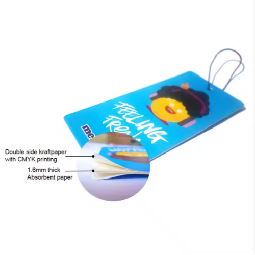 Papel colgante Aire ambientador diseñado con fragante Rose Colonia