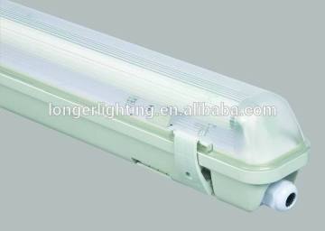 Single tube T8 fluorescent light fixture of IP65
