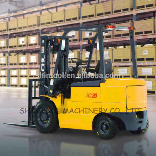 2.5 ton CPD25 Seated Chinese Small Electric Forklift Price With Bbattery