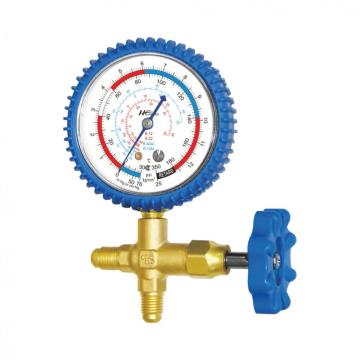 Brass single manifold gauge CT-466