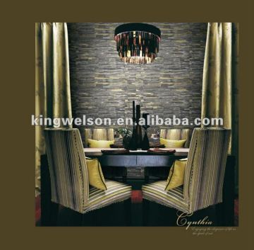 chinese design deep embossed heavy vinyl wallpaper