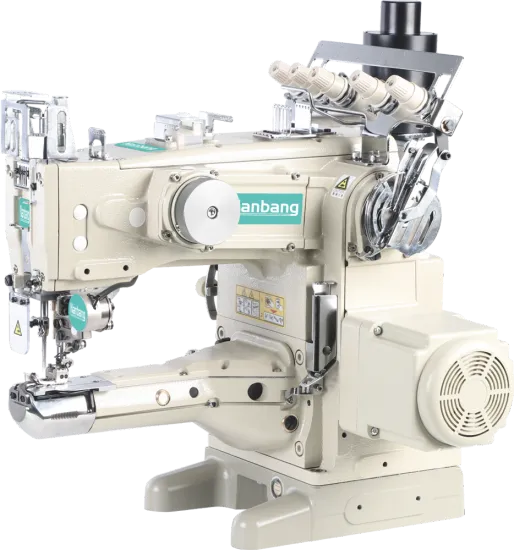 Feed-up-the-arm Automatic Thread Cutting Interlock Machine