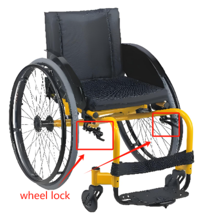 Efficient Plastic Wheel Lock With Short Handle