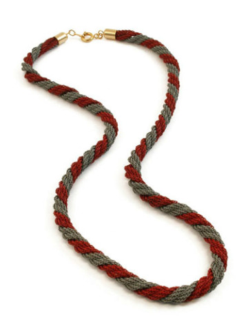 Double Colors Chains Necklace
