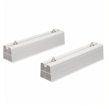 Glosok WTG114-A External Unit Pedestal PVC High Loading Ground Support Air Conditioner Floor Stand