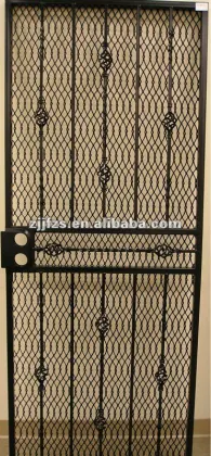 Black Steel security doors, Steel doors